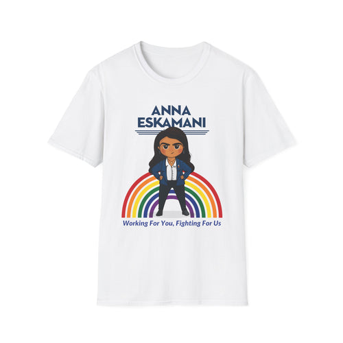 Anna Designed by Kicking Cones Pride Edition | Unisex Softstyle T-Shirt