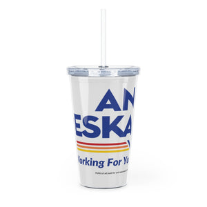 Anna For Florida | Pride Plastic Tumbler with Straw