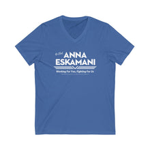 Load image into Gallery viewer, Anna For Florida Jersey Short Sleeve V-Neck Tee