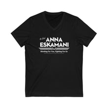 Load image into Gallery viewer, Anna For Florida Jersey Short Sleeve V-Neck Tee